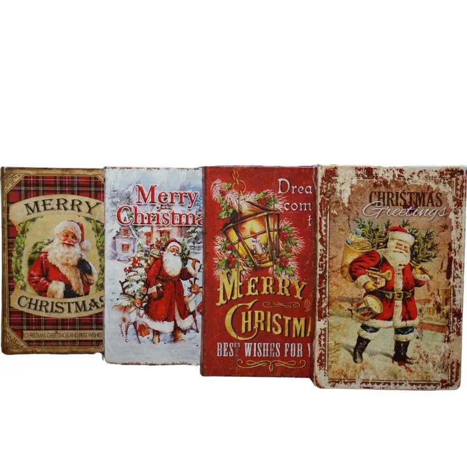 BOX STORAGE CHRISTMAS BOOK EFFECT
